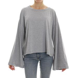 T-SHIRT MANICA CAMPANA HAVEONE GRIGIO